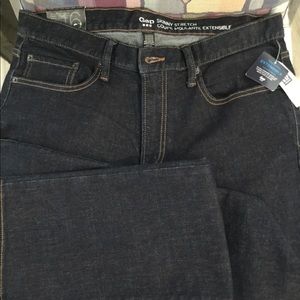 MENS GAP NWT dark navy denim skinny stretch jeans
